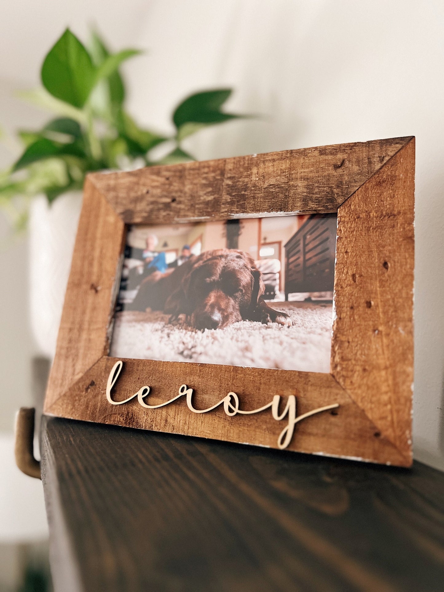 Personalized 8x10 Wooden Picture Frame