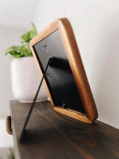 Engraved Personalized 8x10 Wooden Picture Frame