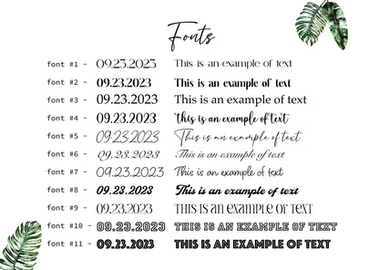 Engraved Personalized Picture Frame