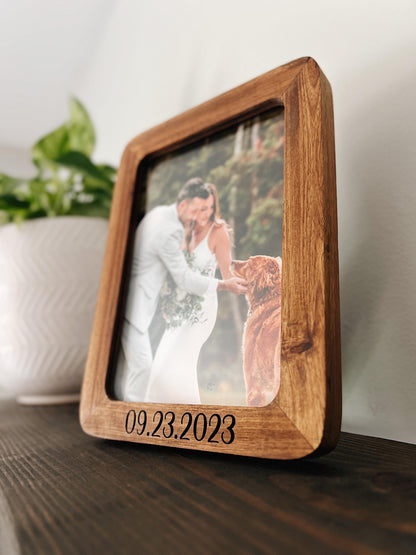 Engraved Personalized Picture Frame