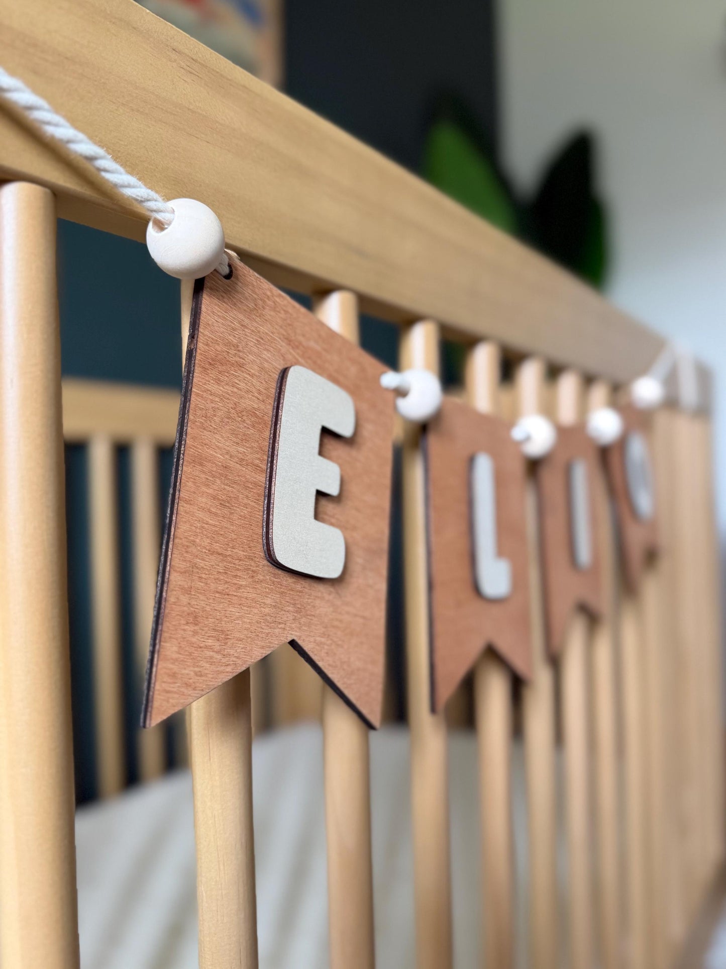 Personalized Wooden Name Banner