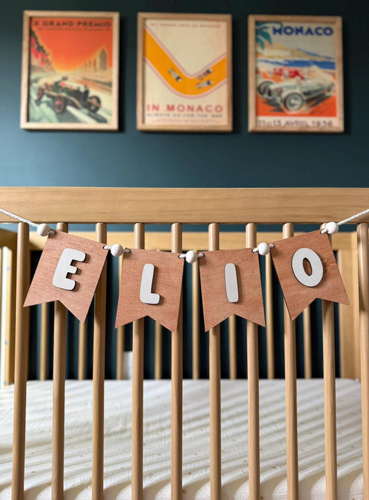 Personalized Wooden Name Banner