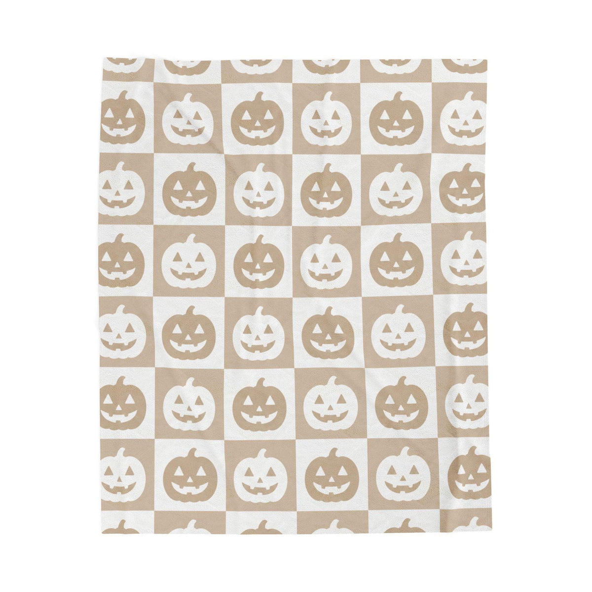 Pumpkin Halloween Plush Blanket